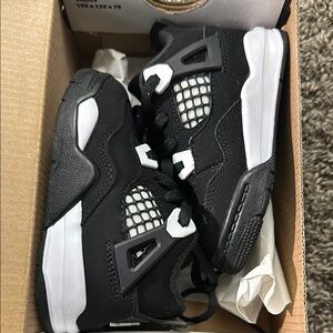 Stylish Black and White Sneakers